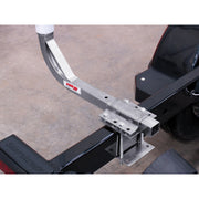 3005.2178 Post Trailer Guide-On - 65", Zinc-Plated Uprights with Zinc-Plated Hardware,White,Grey