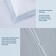 Cotton Duvet Cover Set - King Size