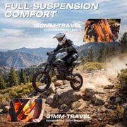 Upgoing D60 Electric Dirt Bike for Teens & Adults, 4000W, 45 MPH