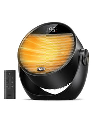 Space Heater 1500W, 60° Adjustable Tilt, Portable Heater for Office