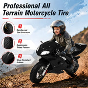 50cc Mini Motorcycle, Gas Pocket Bike for Teens, 2-Stroke Mini Dirt Bike