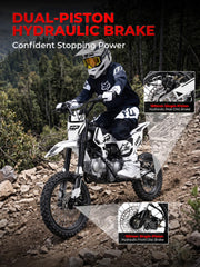 FX125-14 Gas Dirt Bike 125cc 4-Stroke Pit Bike Zongshen 14/12 Tires