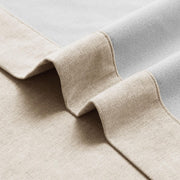 100" Wx84 L Taupe Full Blackout Curtains for Sliding Door, Thermal Insulated Drapery for Living Room Bedroom Windows Patio Door, Modern Chenille Grommet Curtains with Tieback 1 Panel