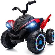 Spider 24V Kid ATV, Electric ATV 4 Wheeler for Kid 3-6 w/LED Wheels