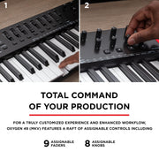 Oxygen 49 MKV USB MIDI Keyboard Controller
