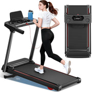 Walking Pad with Incline 9% & Decline -4% 5 Level, Under Desk Treadmill