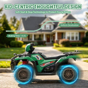 24V Kids Ride On ATV, Electric 4 Wheeler with 2 Speeds
