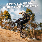 Upgoing D60 Electric Dirt Bike for Teens & Adults, 4000W, 45 MPH