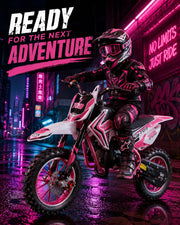 50cc Kids Dirt Bike, Gas Powered Dirt Bike for Kids 8-14