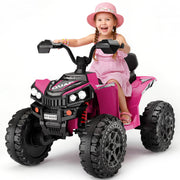 24V Electric Kids ATV Toddler 4 Wheeler for Kids Ages 3-8, Pink