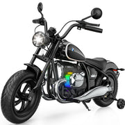 Licensed BMW 24V Kids Electric Motorcycle for Kids 5-8, Black
