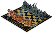 Game of Thrones Collector's Chess Set | 32 Custom Sculpt HBO Game of Thrones TV Characters Chess Pieces | 2 Players | Ages 18+