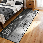 Airport Runway Runner Rugs Airplane Road Carpet 3.3x10ft