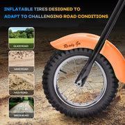 24V 250W Kids Electric Dirt Bike - Electric Motorcycle with 2 Speed Up to 14 MPH, 60 Min Ride Time, LED Light, Off-Road Dirt Bike for Boys & Girls Ages 5-8