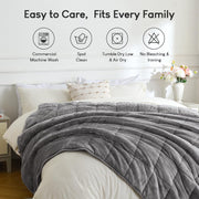 Weighted Blanket 20lbs for Adults King Queen Size 90"x90" Soft