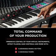 Oxygen Pro 61 USB MIDI Keyboard Controller