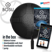 Nexgen Balance Trainer, Half-Ball Training Equipment, 65 cm Diameter, 300 lb Capacity - Burst-Resistant Stability Exercise Tool w/Non-Slip Base, Includes Hand Pump, Commercial-Grade