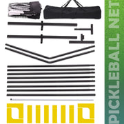 22FT Pickleball Net Set for Family Fun & Outdoor Recreation USAPA Regulation Size Portable Pickle Ball Net with Ball Collector, 4 Balls and Carrying Bag for Backyard, Driveway & Court