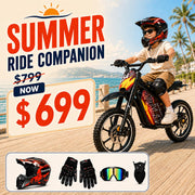 S4 Electric Dirt Bike for Kids 8-14, Peak 1200w 26.8MPH Electric Motorcycle, 37Miles 120-150 mins Ride Time, Adjustable 3-Speed Off-Road Ebike for Kids, 16IN Knobby Tires Max Load 176 Lbs