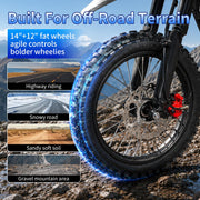 Electric Dirt Bike for Teens & Adults, 48V 20.8Ah 230Nm 40 Miles Range