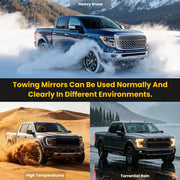 Pickup Towing Mirrors Pair Replacement For For 2014-2018