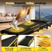 Walking Treadmill Pad with 0–5-8% Incline, 2.5HP