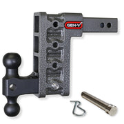 Mega-Duty 12.5" Drop Hitch Ball Mount 2.5" Receiver 16,000 USA