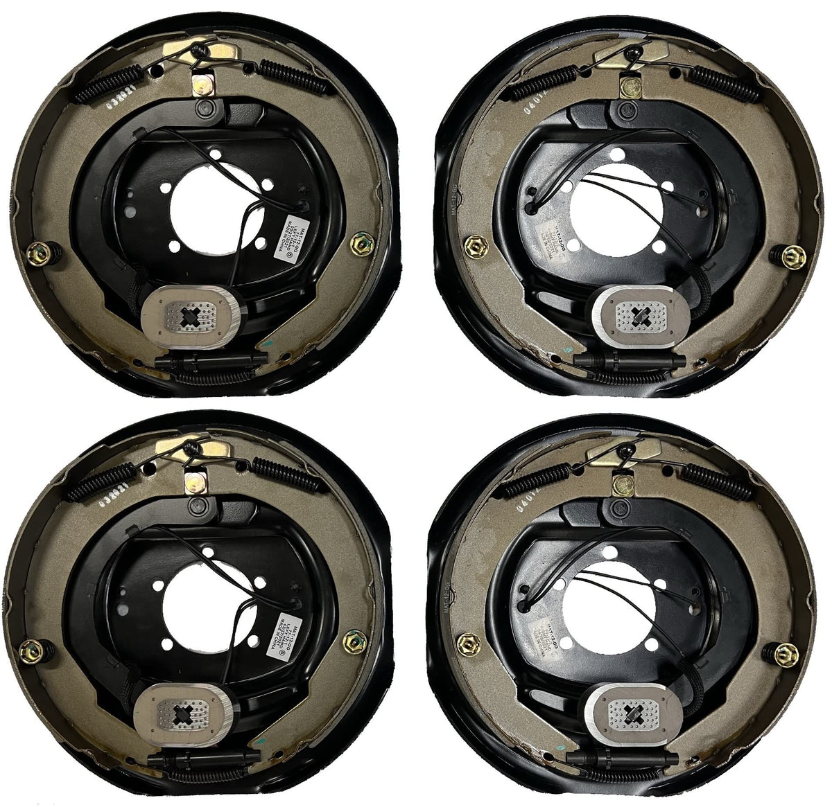 OTRIEK Trailer Brakes – 2 Pair 12x2 Electric Trailer Brakes, 7,000 lb Trailer Axle - Trailer Brake Kit, Electric Trailer Brakes, Trailer Brake Assembly, 7k Trailer Brakes