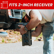 Mega-Duty 7.5" Drop Hitch Ball Mount 2" Receiver 16,000 lbs USA