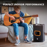 15" Powered PA Speaker System, 700W RMS 2200W Peak, Bluetooth 5.0 & TWS Wireless Stereo Pairing, Portable DJ Speaker with 3-Channel Mixer for Parties, Weddings, Karaoke, Outdoor Events