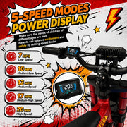 ARC-I 36V Mini Electric Dirt Bike for Kids 5-8, 25 Miles Long Range
