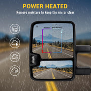 Towing Mirrors for 2002-2008 1500 2003-2009 2500 3500