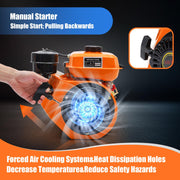 4-Stroke Diesel Engine, 3HP Go Kart Motor Engine with Recoil Start System