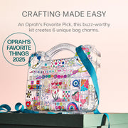 Ultimate DIY Bag Charm Kit | Oprah’s Favorite Things | Great for a Gift, Party, or Family Activity | Keychain Jewelry Making Kit with Beads | DIY Customizable Crafts for All Ages