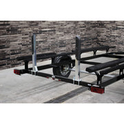 3005.3783 Heavy-Duty Pontoon Trailer Guide-Ons, SILVER
