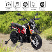 12V Aprilia Licensed Kids Motorcycle Dirt Bike Ride On Toys Car