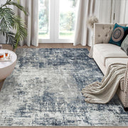 8x10 Area Rugs for Living Room Bedroom Dining Room Washable Beige White