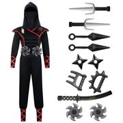 Joyfy Kids Ninja Costume for Boys Halloween Fancy Dress Costume for Kids Age 3 and up
