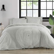 King Duvet Cover Set with Shams, Cotton, Button Closure