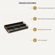 Aurum Vanity Organizer Tray