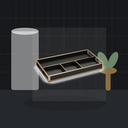 Aurum Vanity Organizer Tray