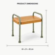BambooRain Shower Stool