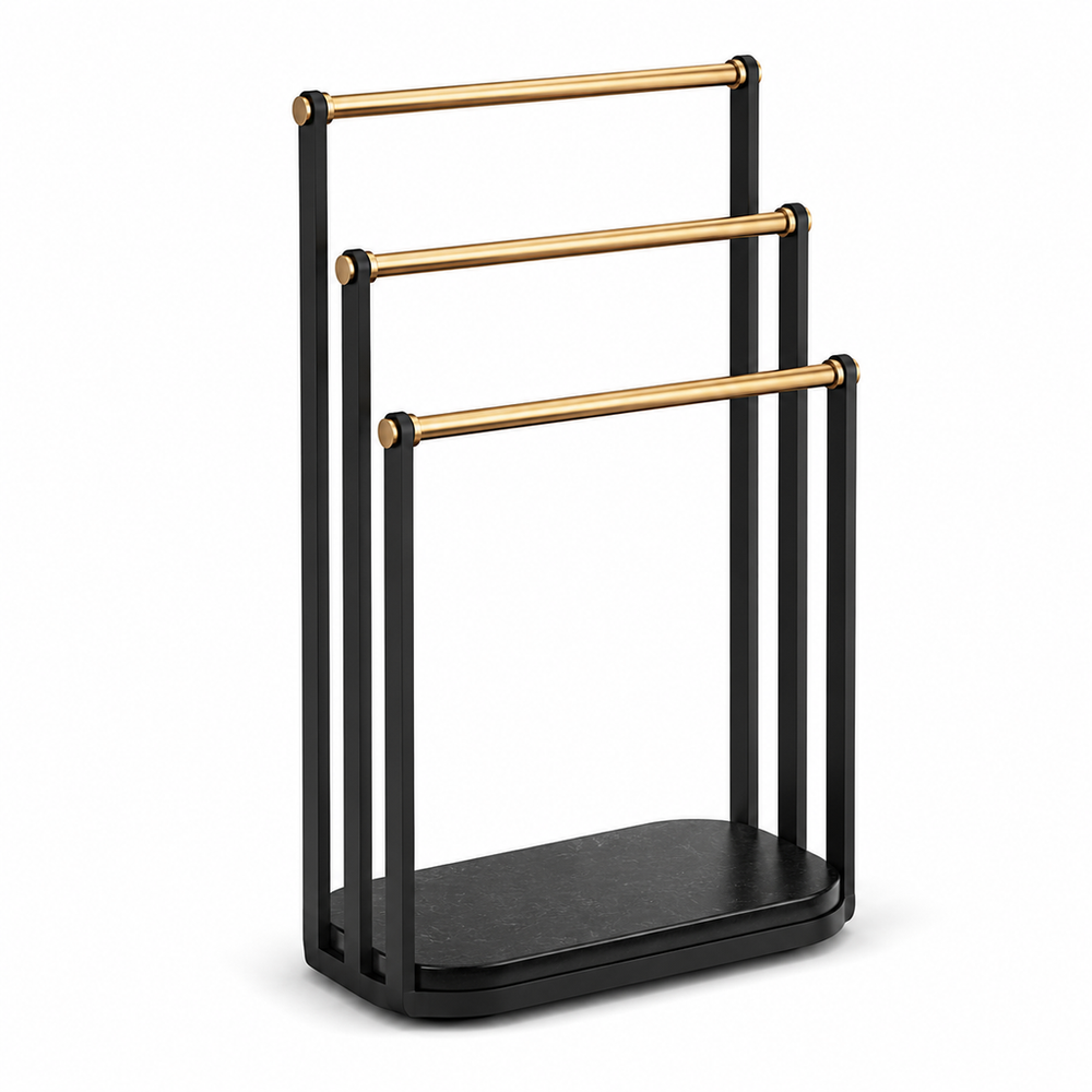 Eclipse Freestanding Towel Stand