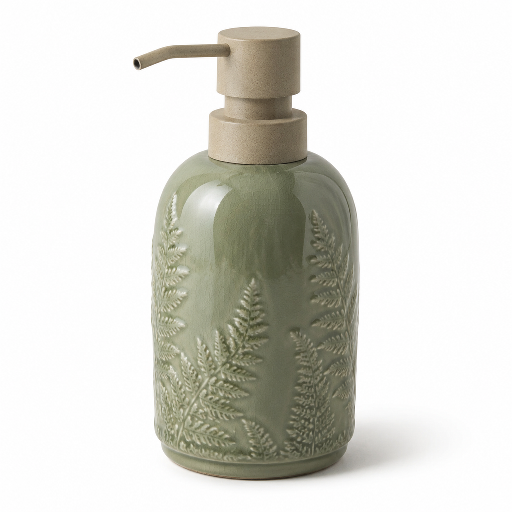 FernDrop Ceramic Soap Pump