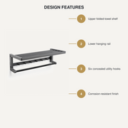 FjordRail Towel Shelf