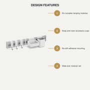 GridHook Utility Rail Set