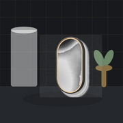 HaloLux LED Vanity Mirror