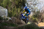 24V MX-Style Electric Dirt Bike 12 in Spoke Wheels Ages 8+