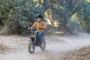 24V MX-Style Electric Dirt Bike 12 in Spoke Wheels Ages 8+