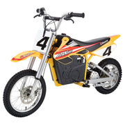 36V 650W Youth Electric Dirt Bike Dual Suspension